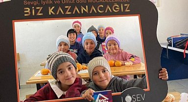 LÖSEV'den tüm çocuklara doğal mandalina