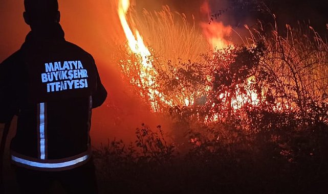 Malatya itfaiyesinden 2023'te yoğun mesai