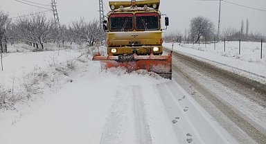 Malatya'da kar mesaisi
