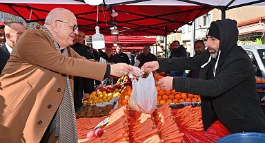 Manisa'da Başkan Ergün'e 'butik' teşekkür