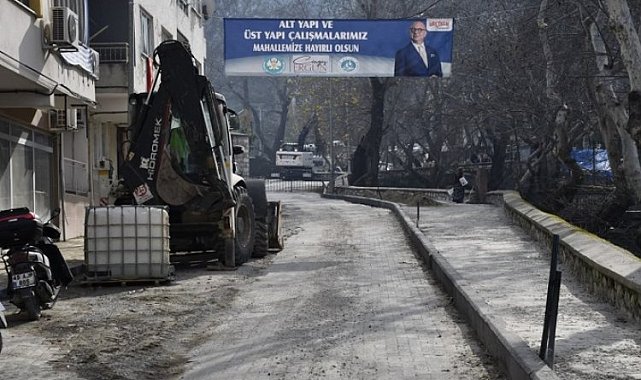 Manisa'da Büyükşehir'den yoğun çalışma