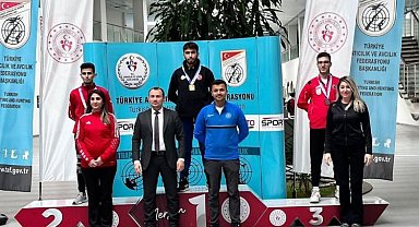 Manisalı sporcu Karaçor Türkiye üçüncüsü