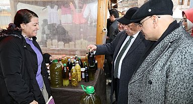 Milletvekili Cıngı ve Başkan Yalçın Maharetli Eller'de