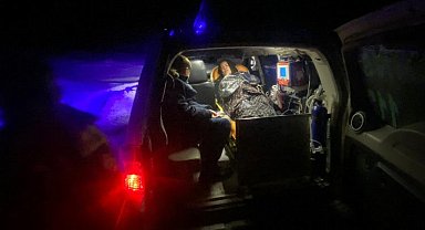 Muş'taki hasta kadına Batman ekibi ulaştı