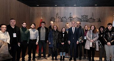 Proje için gelen yabancı Bursa ve İnegöl'e hayran kaldı