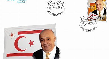 PTT'DEN "Rauf Raif Denktaş" konulu anma pulu