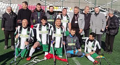 Sakarya Ampute'den Sancaktepe önünde net galibiyet