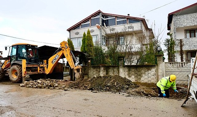 Sakarya'da altyapı ağı genişlemeye devam ediyor