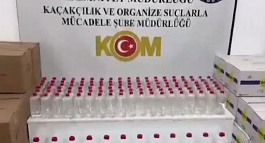 Samsun'da 1 tonu aşkın etil alkole 'Çengel'!