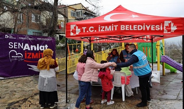 Sen Anlat İzmit Terzibayırı'nda vatandaşları dinledi