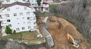 Toprak kayan alan güvenli hale getirildi