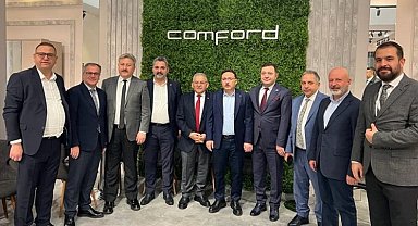 Vali Çiçek, Uluslararası İstanbul Mobilya Fuarı'nın açılışına katıldı