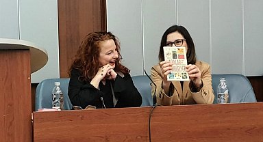 Yazar Özdemir Sofya'da Atatürk'ü anlattı