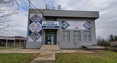 Yenilenen Düzağaç Kültür Merkezi'nde kayıtlar başladı