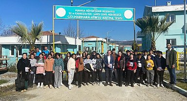 282 öğrenci Gölmarmara AAT'yi gezdi