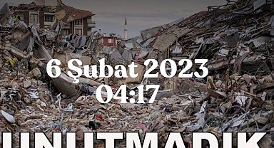 6 Şubat Asrın Felaketi'nin yıl dönümü