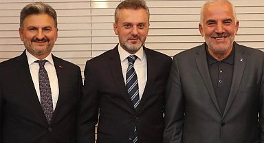 AK Parti Mudanya'da nöbet değişimi