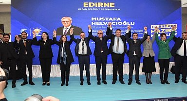AK Parti'nin Edirne ilçe ve belde belediye başkan adayları açıklandı