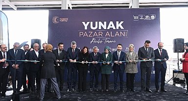 Bakan Göktaş Yunak'ta kapalı pazar yeri açılışını gerçekleştirdi