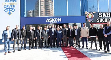 Başkan Büyükkılıç ASKON'un misafiri oldu