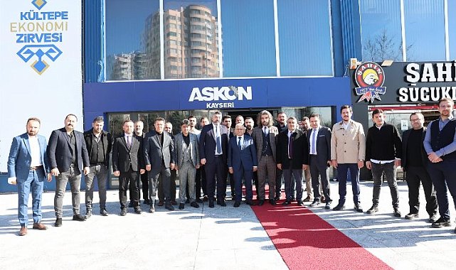 Başkan Büyükkılıç ASKON'un misafiri oldu