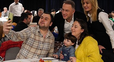 Başkan Çalık minikler ve aileleriyle buluştu