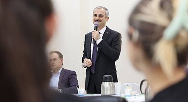 Başkan Çiftçi, bilgi evi velileriyle bir araya geldi