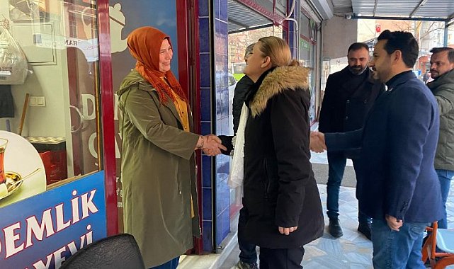 Başkan Hürriyet cemaat, esnaf ve işçilerle buluştu