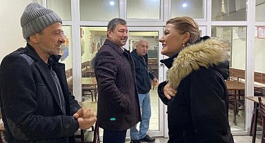 Başkan Hürriyet, Kuruçeşme'de emekçileri ziyaret etti