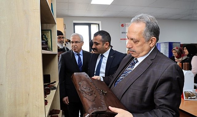 Başkan Yalçın'dan Başakpınar Umay'a modern bina