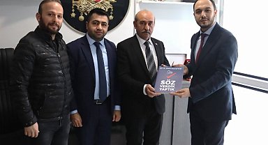 Bayburtlular Derneği'ne İzmit Belediyesinden ziyaret