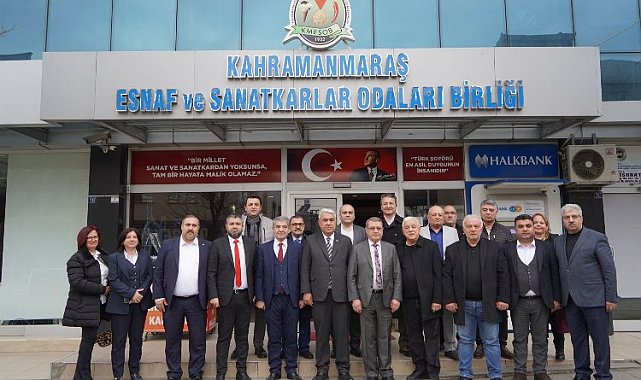 BESOB'tan Kahramanmaraş'a moral ziyareti