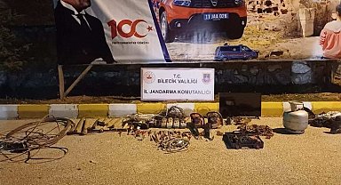 Bilecik'te hırsızlık şüphelisi yakalandı