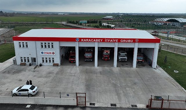 Bursa Büyükşehir'den itfaiyeye yeni bina