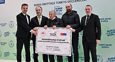 Bursa Büyükşehir'den tarıma tam destek