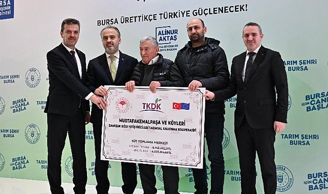 Bursa Büyükşehir'den tarıma tam destek