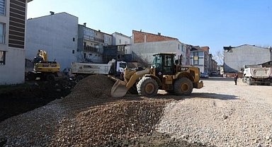 Bursa İnegöl'de atıl alanlar otoparka dönüşüyor