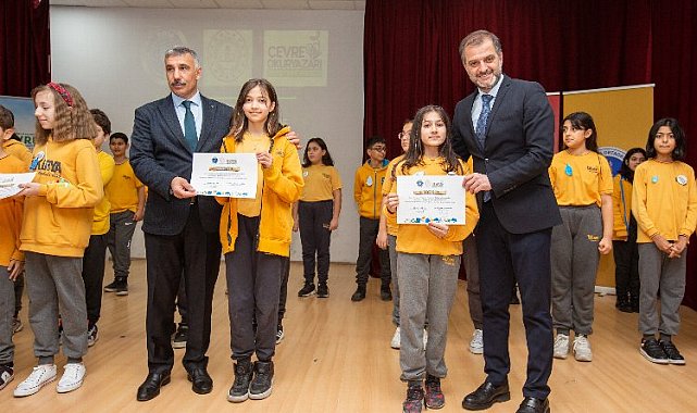 Çevre okuryazarı gençler ödüllendirildi