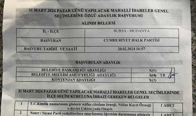 CHP Mudanya'da seçime giremiyor mu iddialarına Bursa'dan sert tepki!