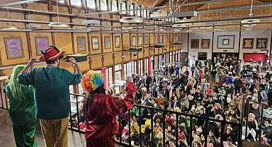 Çocuklar Ara Tatil Şenliği'nde doyasıya eğlendiler