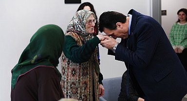 Dündar'dan huzurevi sakinlerine moral ziyareti