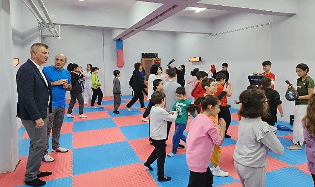 Düzağaç Kültür Merkezi'nde taekwondo dersleri başladı