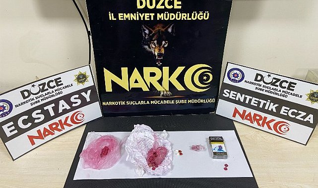 Düzce'de uyuşturucu operasyonu: 3 kişi tutuklandı