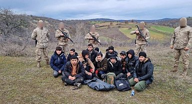 Edirne'de göçmen kaçakçılığı operasyonu