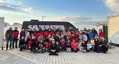 Felaketin yıl dönümünde yardımlar devam etti