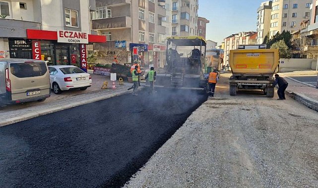 Gebze Köşklü Çeşme'de üstyapı çalışmaları sürüyor