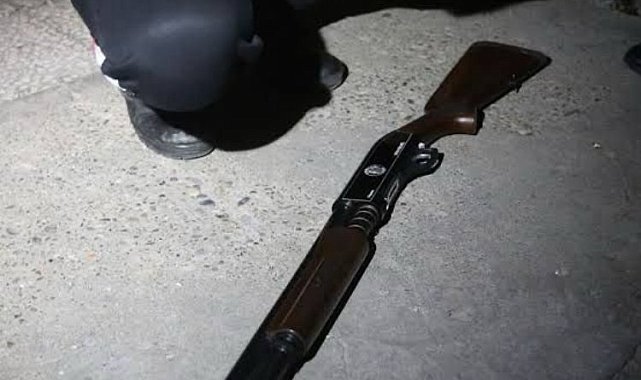 Gecenin sessizliğini silah sesleri bozdu