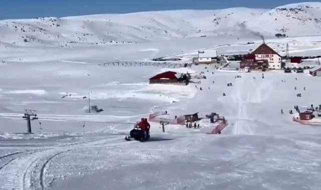 JAK timleri kayakseverlerin güvenliği için sahada