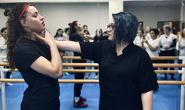Kadına şiddete son! Kadınlara savunma eğitimi