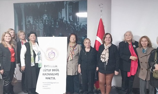 Kadınlar, ÇEKAD'a üye olmak için sıraya girdi